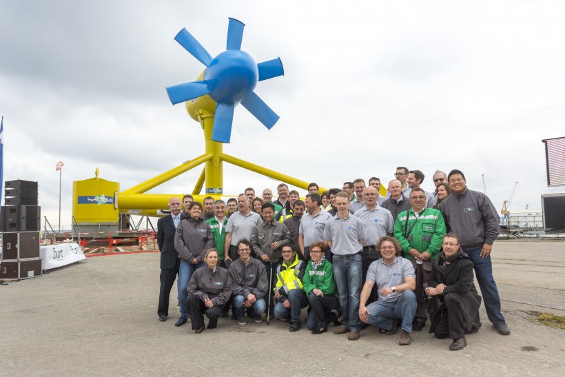 Inauguration de l&rsquo; hydrolienne Sabella D10 _ Brest